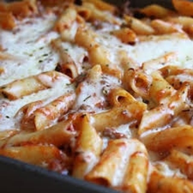 Baked Ziti (Pasta).