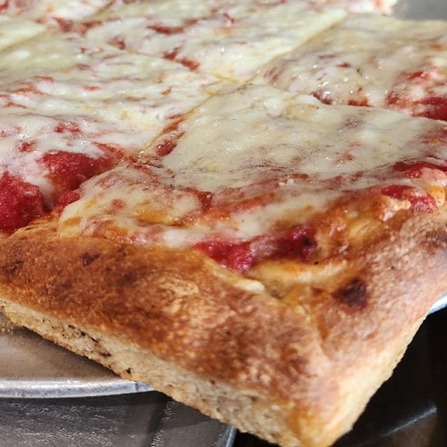 Sicilian Cheese Pizza (17" X 17" (12 Slices) ).